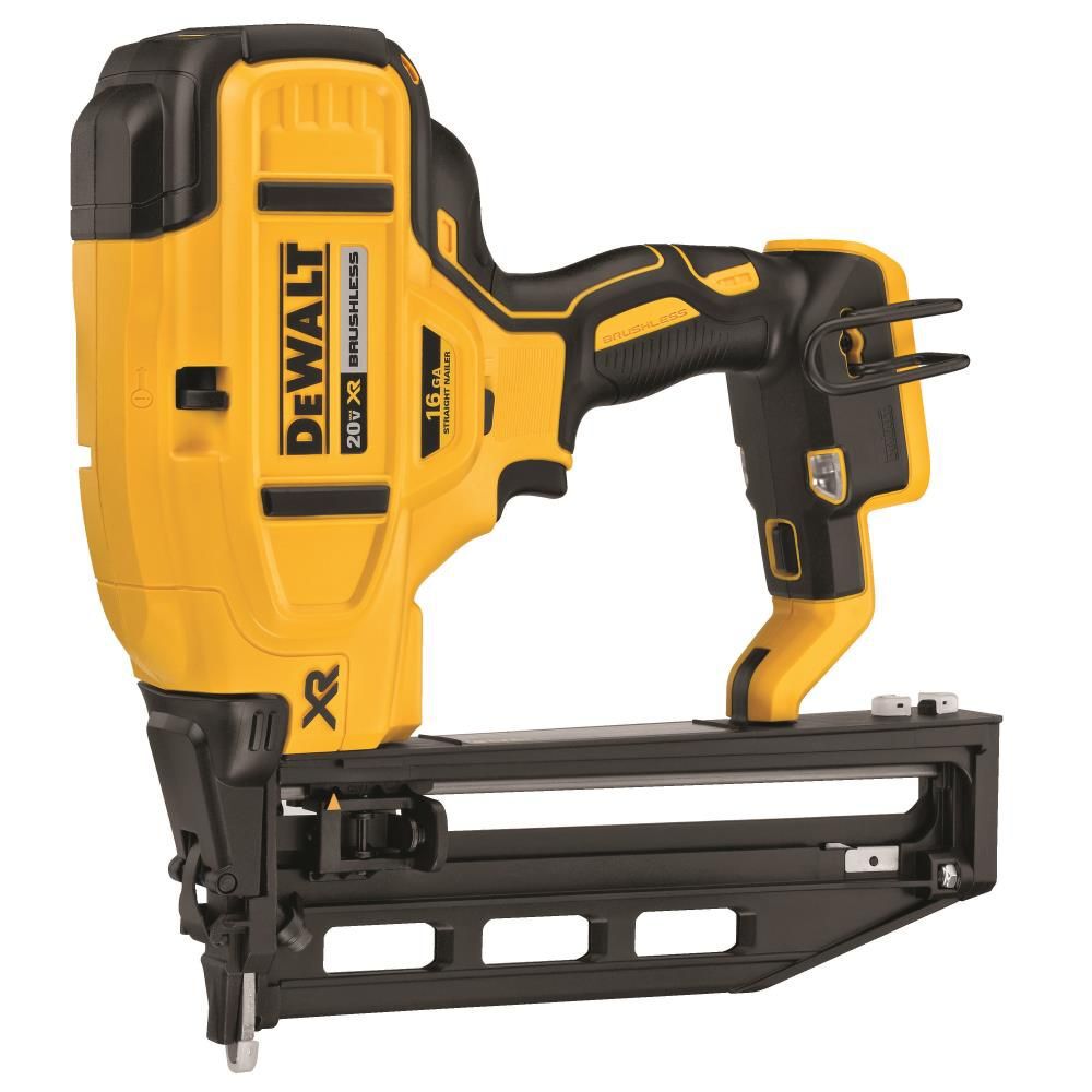 DEWALT 20V MAX XR 16 GA Cordless Straight Finish Nailer (Bare Tool), large image number 2