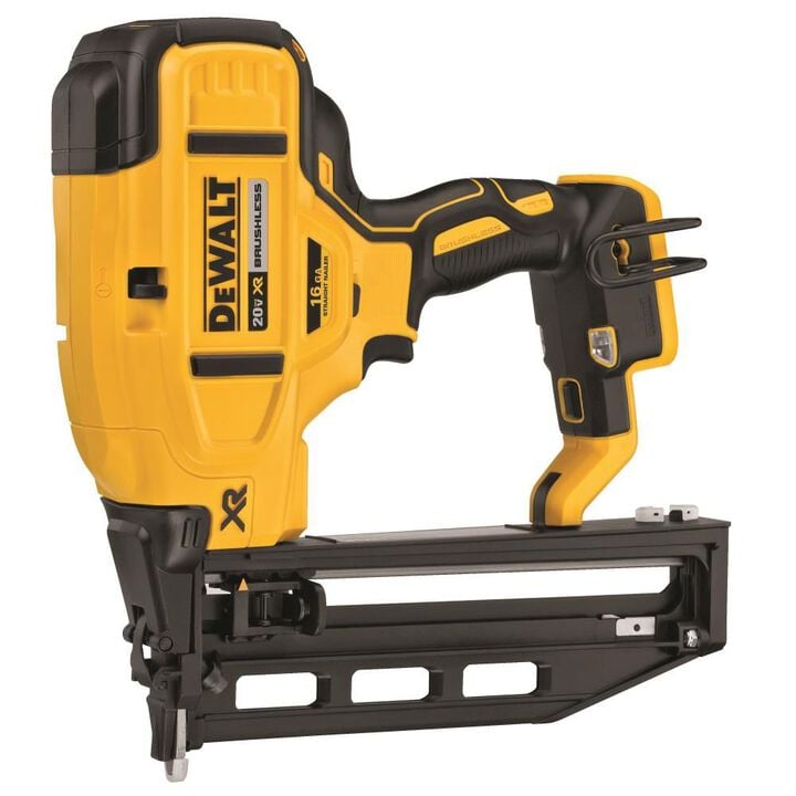 DEWALT 20V MAX XR 16 GA Cordless Straight Finish Nailer (Bare Tool), large image number 1