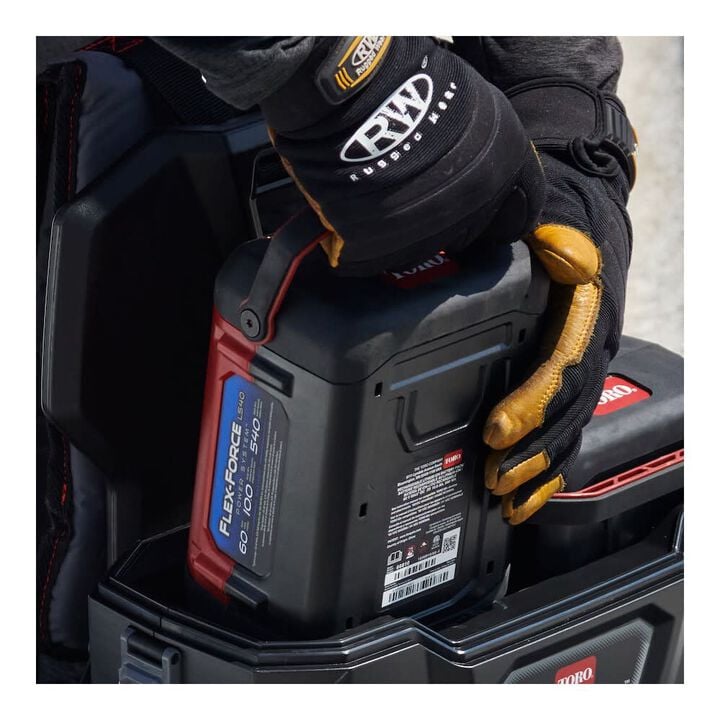 Toro Flex-Force 60V Max 60V 10Ah Lithium Ion Power Tool Battery Pack with Fuel Indicator, large image number 8