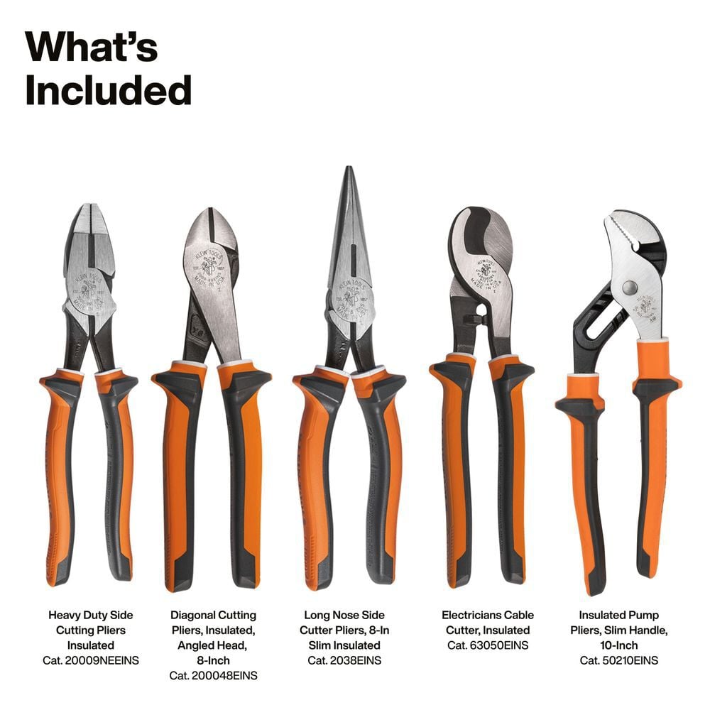 Klein Tools Power Utility Insulated Tool Set 56 Pieces, large image number 6