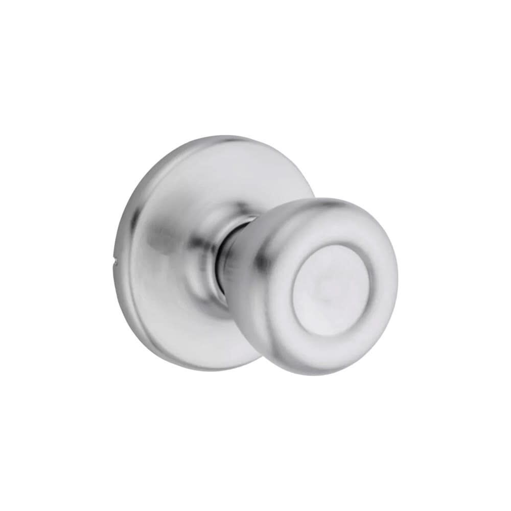 Kwikset Satin Chrome Hall/Closet Tylo Passage Door Knob Set, large image number 3