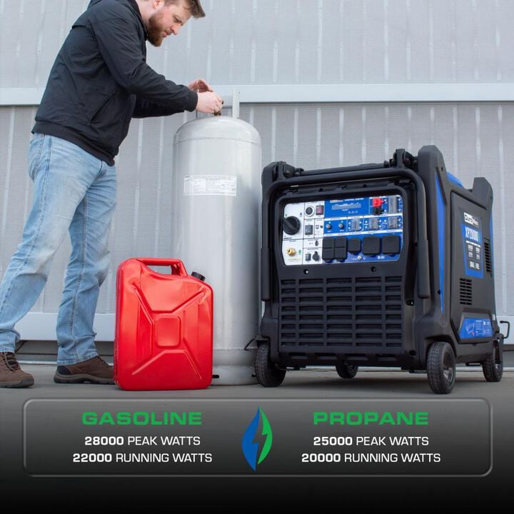 Duromax 28000W Dual Fuel Inverter Generator, large image number 2
