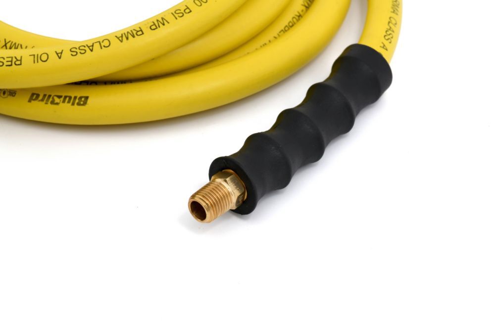 BluBird OilShield 3/8 Inch x 15 Ft. Nitrile Rubber Air Hose Assembly, large image number 5