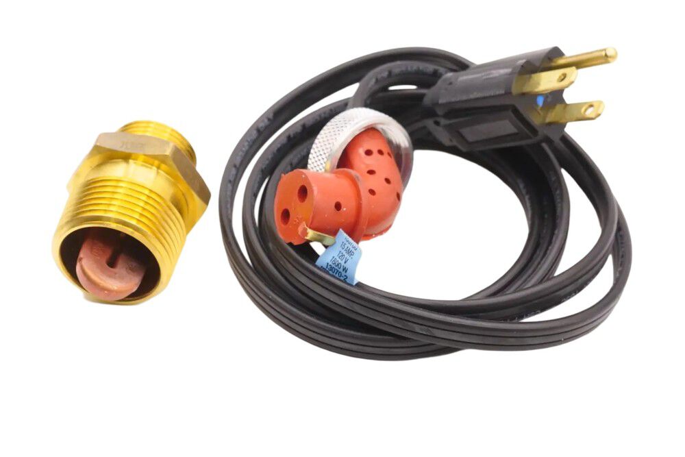 Kubota Parts Block Heater Kit with 60 Inch Threaded Cord