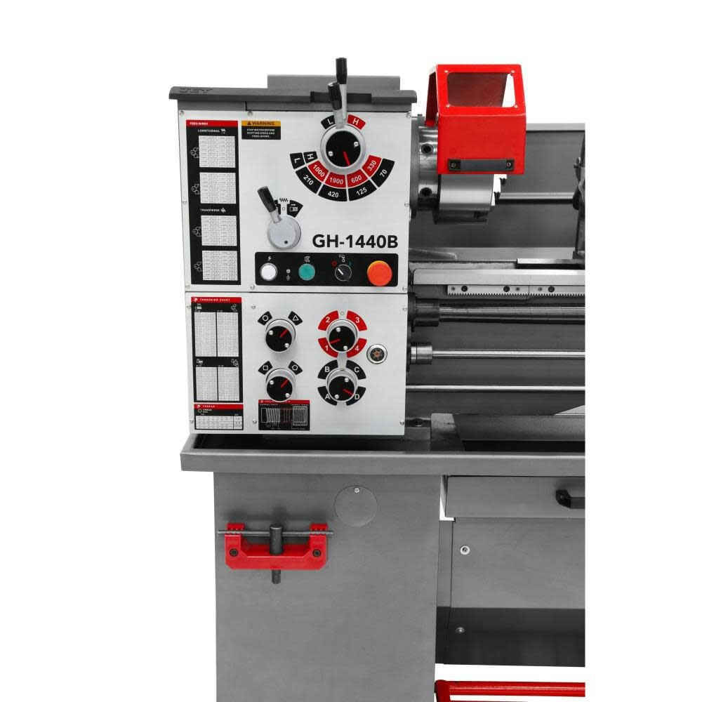 JET 14 x 40 Gear Head Bench Top Lathe with ACU-RITE 203 DRO, large image number 5