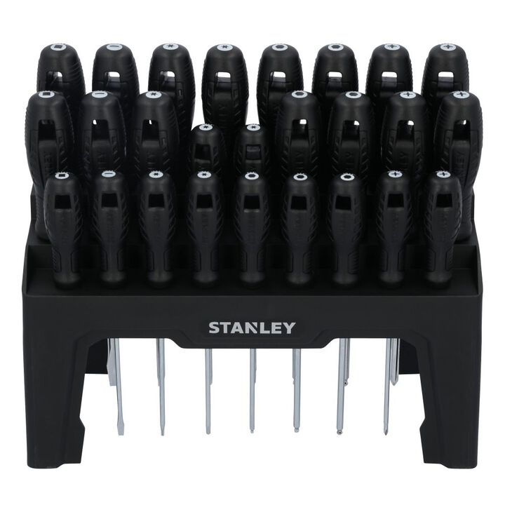Stanley Screwdriver Set with Stand 26pc