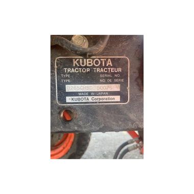 Kubota B2650HSDC 1261 cc Diesel Compact Utility Tractor -2013 Used, large image number 7