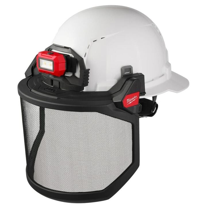 Milwaukee BOLT Full Face Shield Metal Mesh Compatible with Safety Helmets & Hard Hats, large image number 8