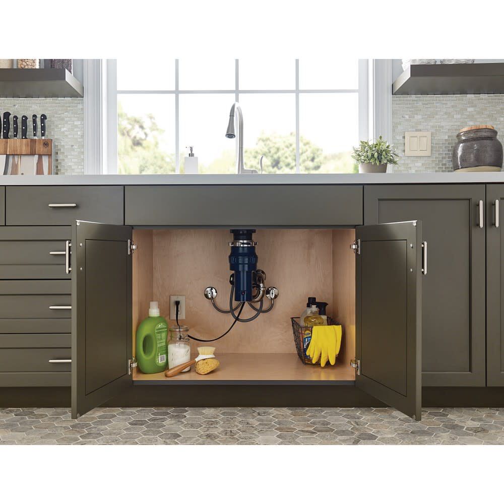 Whirlaway Garbage Disposal with Cord 1/2HP Continuous Dispenser Feed