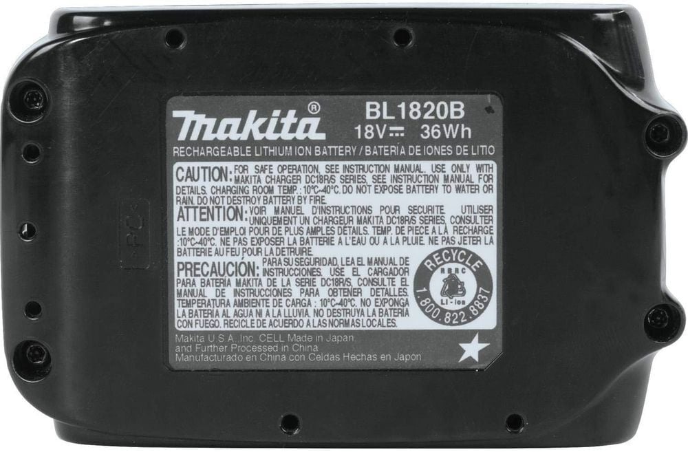 Makita 18V LXT 18V 2Ah Lithium Ion Power Tool Battery Pack with Fuel Indicator (2 Pack), large image number 3