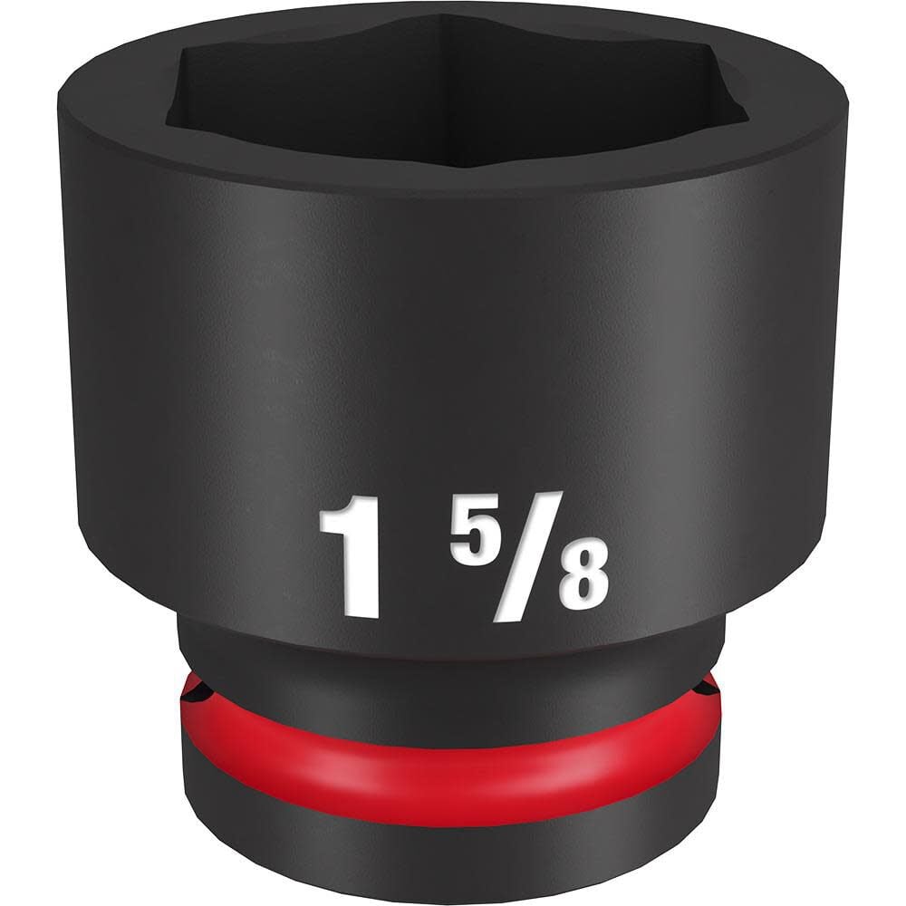 Milwaukee Impact Socket 3/4in Drive 1 5/8in Standard 6 Point, large image number 1