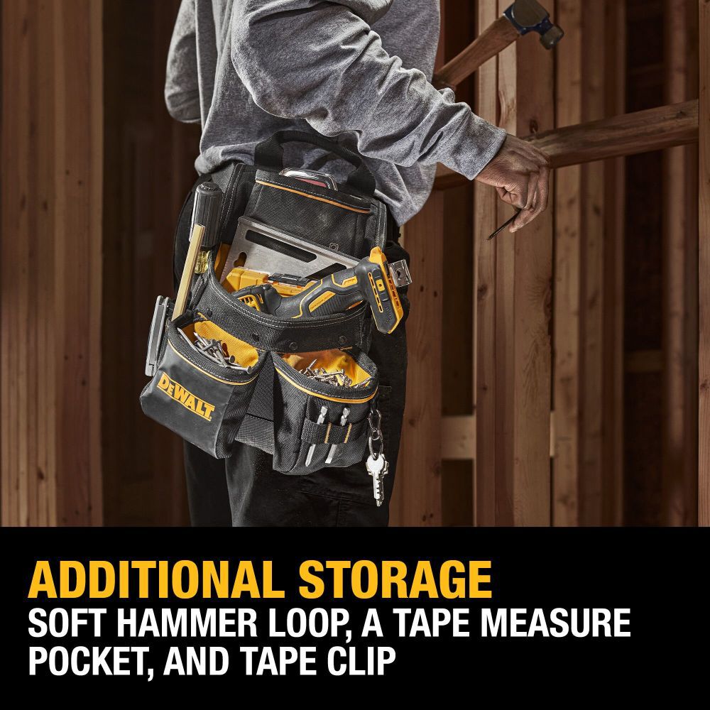 Nail pouch for tool belt outlet