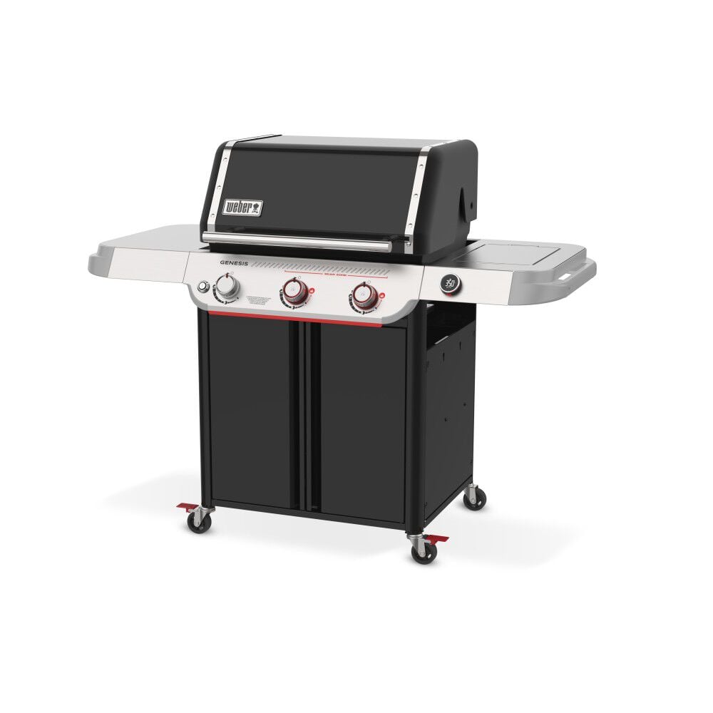 Weber Genesis E-325 39000 BTU 3 Burner Liquid Propane Gas Grill Black – 1501822
