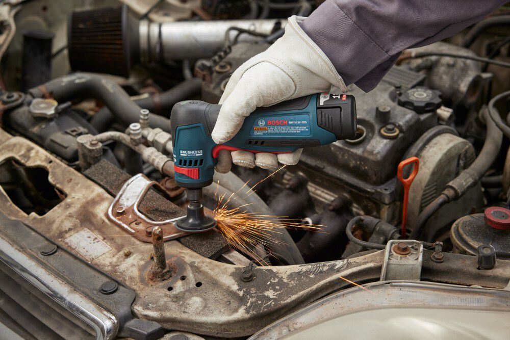 Bosch 12V 1/4 Inch Right Angle Grinder Kit, Reconditioned, large image number 9