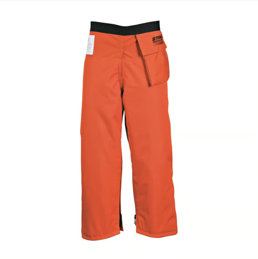 Stihl 40 Inch Orange 6 Layer Chainsaw Protective Apron Chap, large image number 3