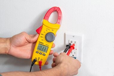 Sperry Instruments Clamp Meter Snap-Around Digital LCD 5-Function AC Current AC/DC Volt Resistance Continuity 9 Auto Range 400-Amp 1 Each, large image number 2
