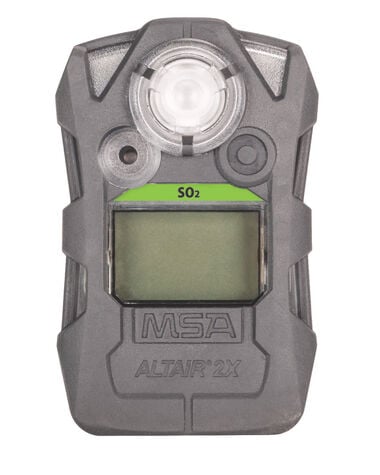 MSA Safety Works ALTAIR Gas Detector 2X SO2 (2 5) Charcoal