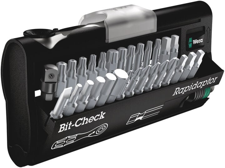 Wera Tools Bit-Check 30 Zyklop Mini 2 Bit Assortment with Ratchet 31pc