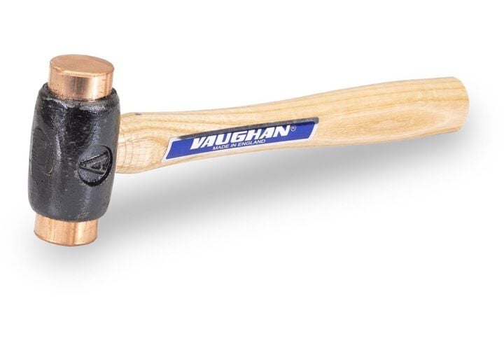 Vaughan 1 Lbs Copper Face Hammer with 9 Inch Hardwood Handle
