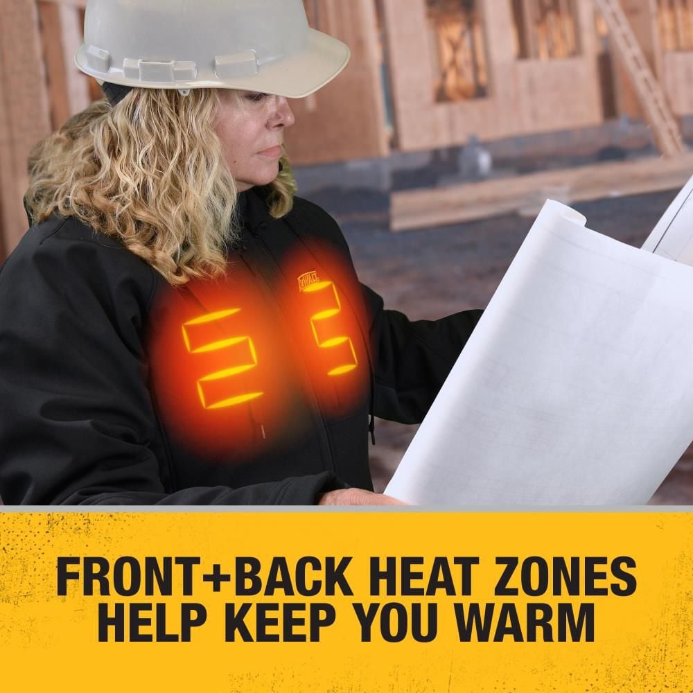 DEWALT 20V Max Heated Kit Jacket Womens, large image number 7