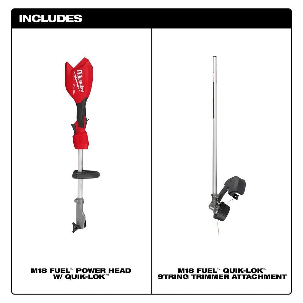 Milwaukee M18 FUEL String Trimmer with QUIK-LOK (Bare Tool), large image number 6