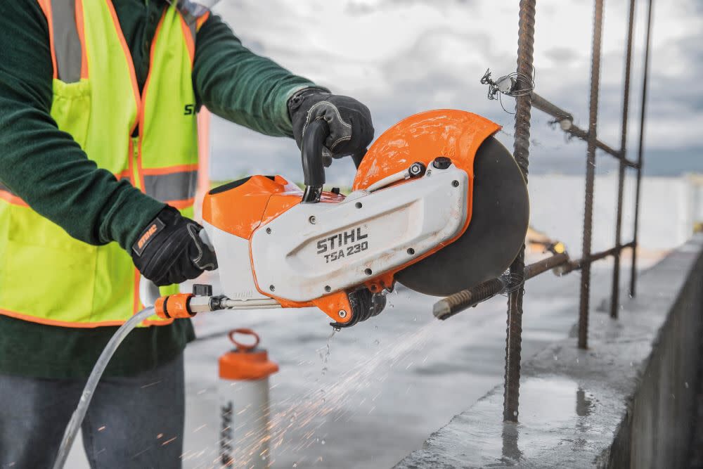 Stihl battery new arrivals chop saw