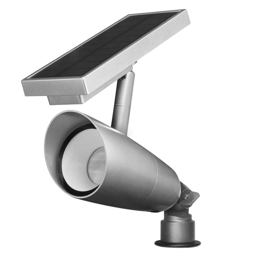 Feit Electric 8 Inch 100 Lumens Solar Powered LED Spotlight Nickel, large image number 10
