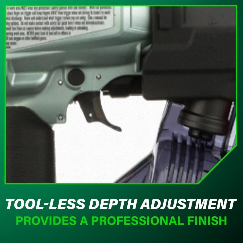 Metabo HPT NV75A5 Pneumatic 3in Siding/Light Framing Sheathing Coil Nailer, large image number 7