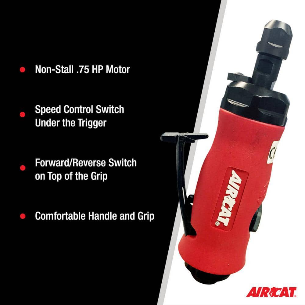 AIRCAT 0.75 HP Pneumatic Reversible Die Grinder, large image number 6