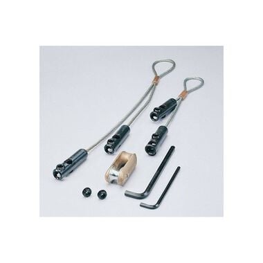Greenlee 1/4in Steel Pulling Grip Set with Clevis
