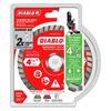 Diablo Tools 4 1/2 Inch Turbo Rim Diamond Cut-Off Disc for Masonry, small image number 2