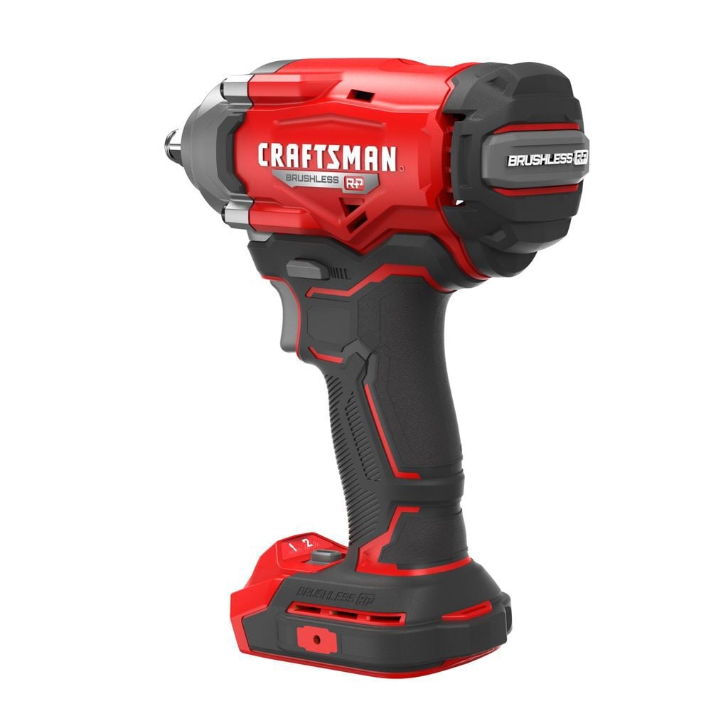 CRAFTSMAN V20 RP Cordless 1/2 Inch Impact Wrench (Bare Tool), large image number 7
