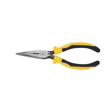 Klein Tools 6-3/4 In. Journeyman Side Cutting Long Nose Pliers, large image number 0