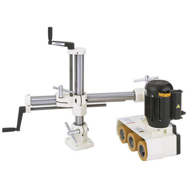 Shop Fox 3 Roller/4 Speed Power Feeder 220V, 1/2 HP, 1 Phase