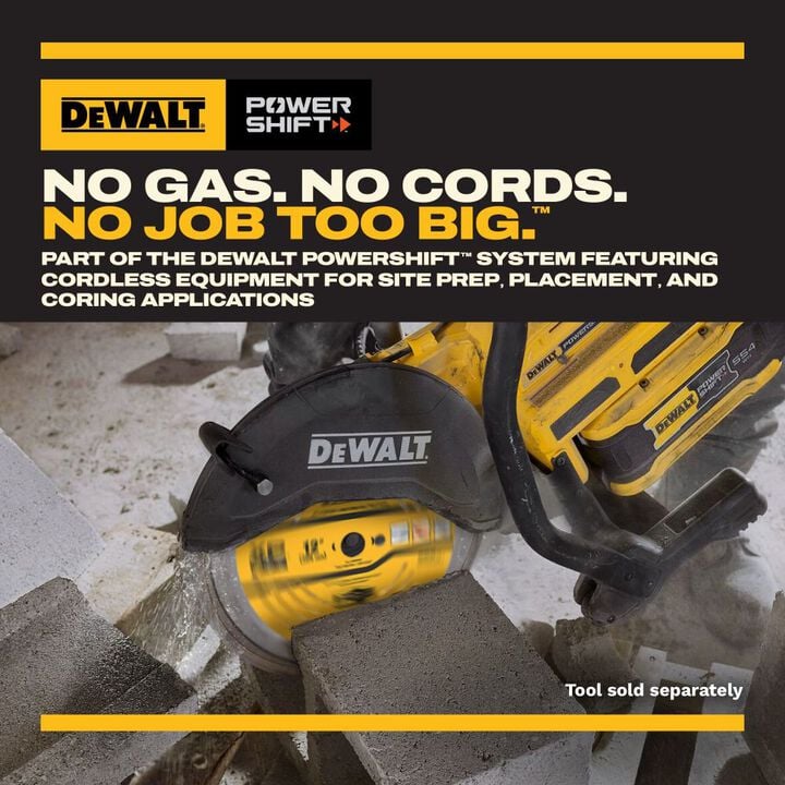 DEWALT POWERSHIFT 12 Inch XP Segmented Diamond Blade, large image number 5