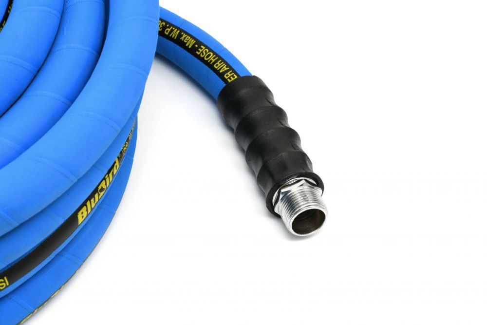BluBird Pro 3/4 Inch x 50 Ft. Rubber Air Hose Assembly, large image number 5