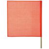 Keeper DOT Compliant 18In x 18In Mesh Safety Flag with Wooden Dowel, small image number 1
