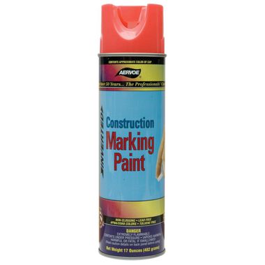 Aervoe Construction Marking Paint - Red