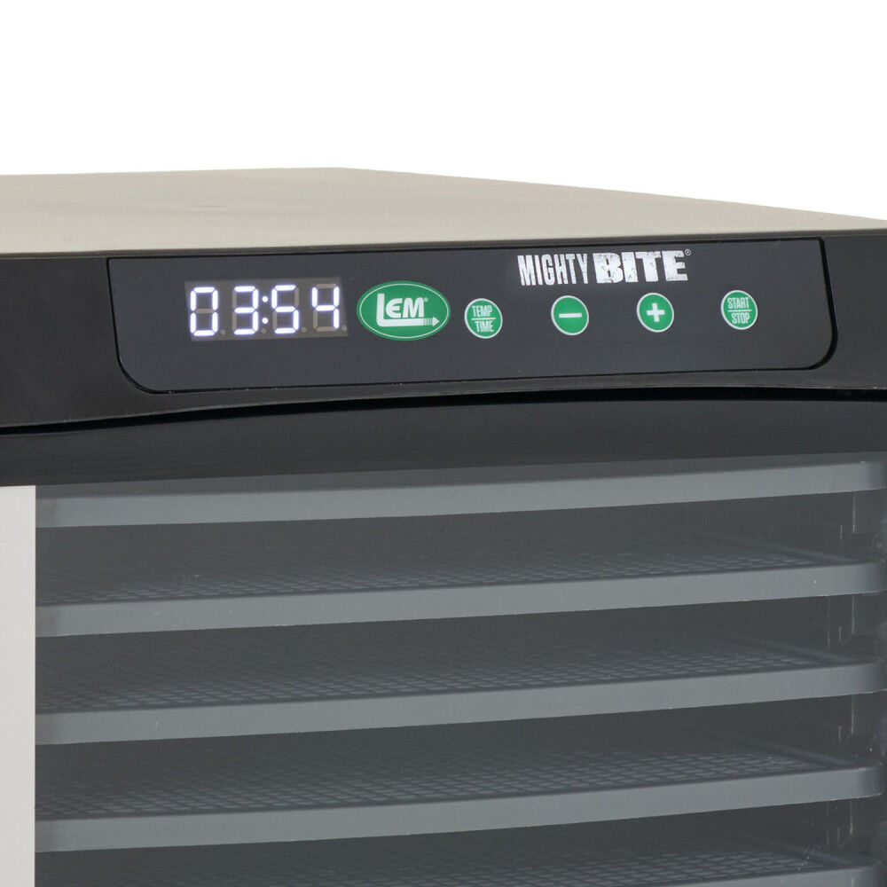 LEM MightyBite Polypropylene and ABS Black 6-Tray Food Dehydrator, large image number 4
