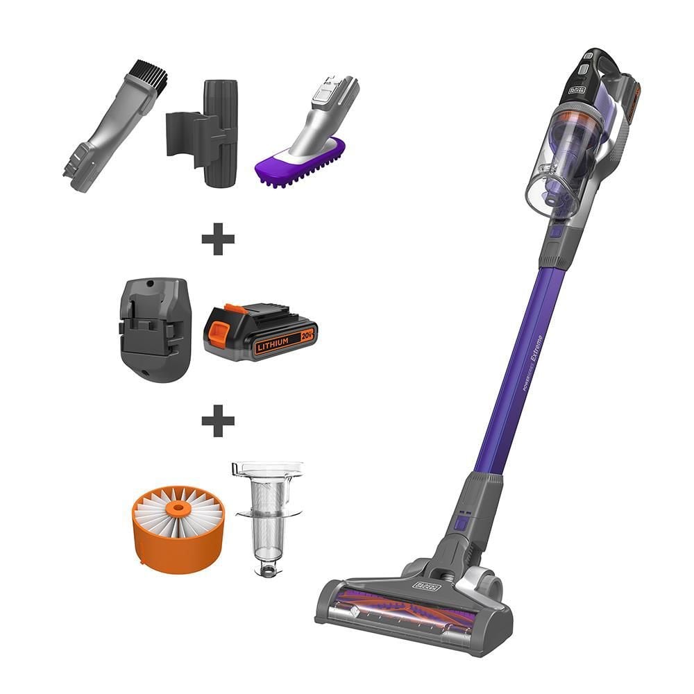 Black and Decker POWERSERIES Extreme 20V MAX Cordless Pet Stick Vacuum, large image number 1