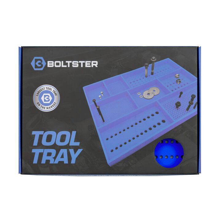 Boltster Top Box XL Fastener Organizing Tool Tray Blue, large image number 6