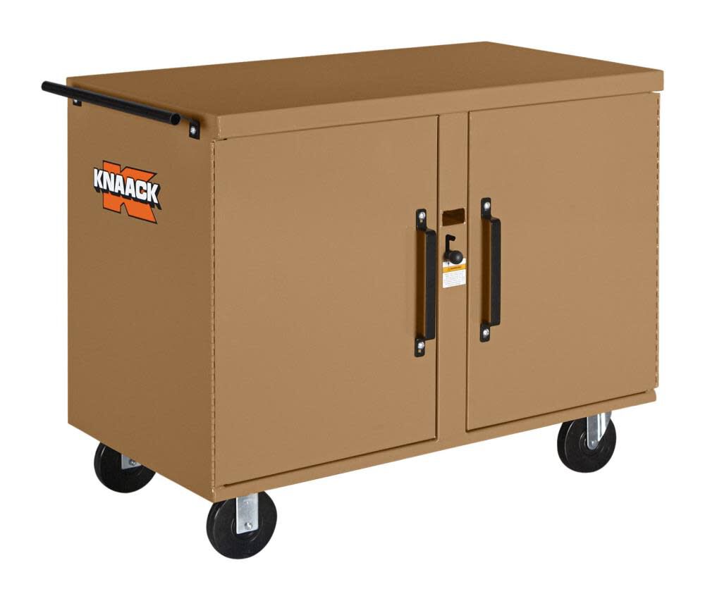 Knaack STORAGEMASTER Rolling Work Bench Steel Jobsite Box 49