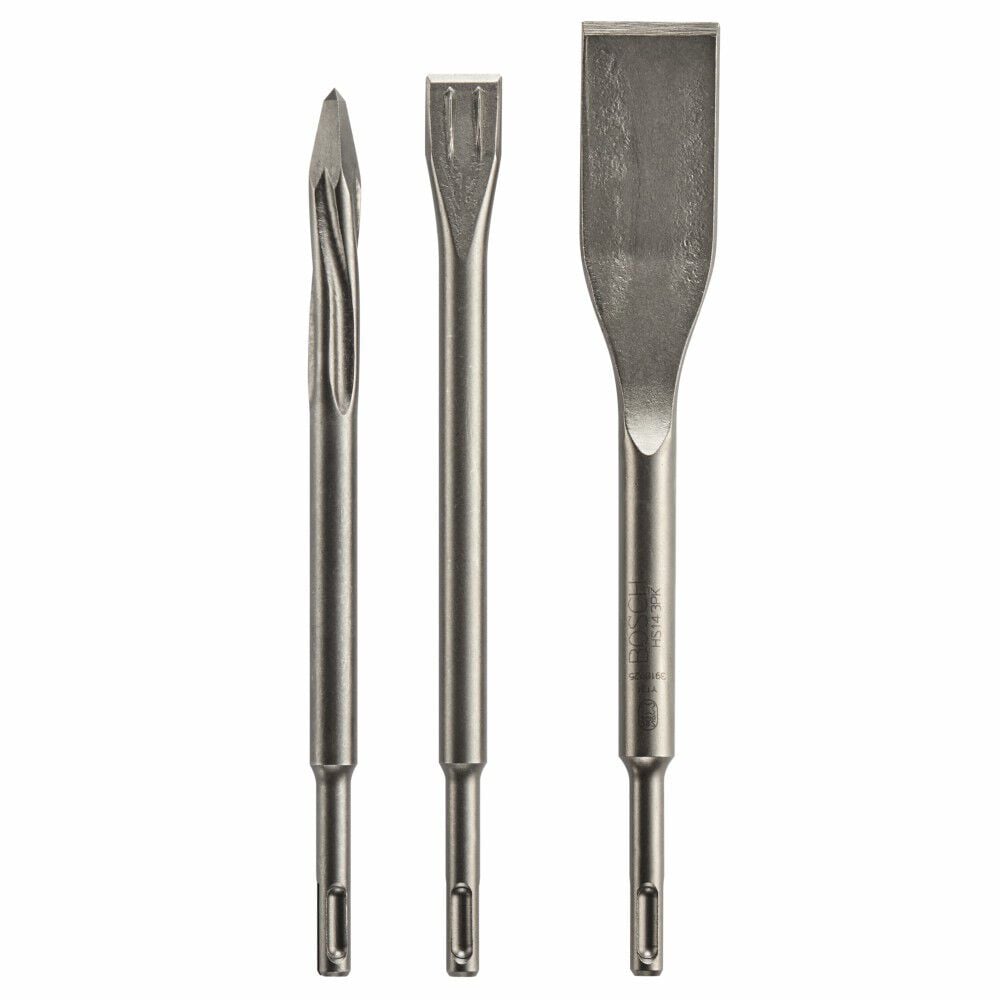 Bosch SDS-plus Bulldog Self-Sharpening Chisel Set 3pc, large image number 1