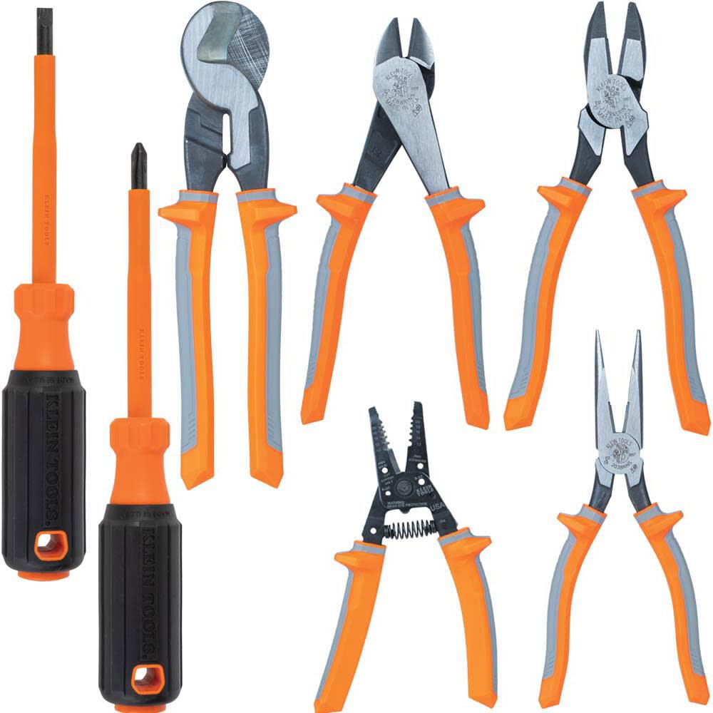 Klein Tools 1000V Insulated Tool Kit 7pc, large image number 1