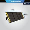 Champion Power Equipment 120-Watt Portable Foldable Solar Panels with Extension Cable and Kickstand, small