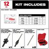 Milwaukee HOLE DOZER Plumbers Hole Saw Kit 12pc, small image number 2