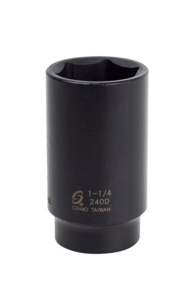 Sunex 1/2 In. Drive 1-1/4 In. Deep Impact Socket, large image number 0