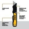 DEWALT Push & Flip Folding Utility, small image number 2