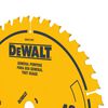 DEWALT 12 Inch 40T and 80T Saw Blades, 2 Pieces, small image number 2