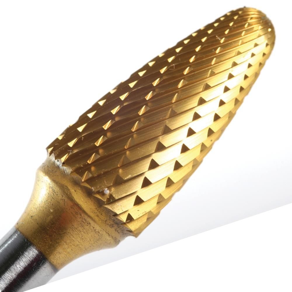 Champion Cutting Tool SF5 Double Cut TIN Carbide Burr, large image number 2
